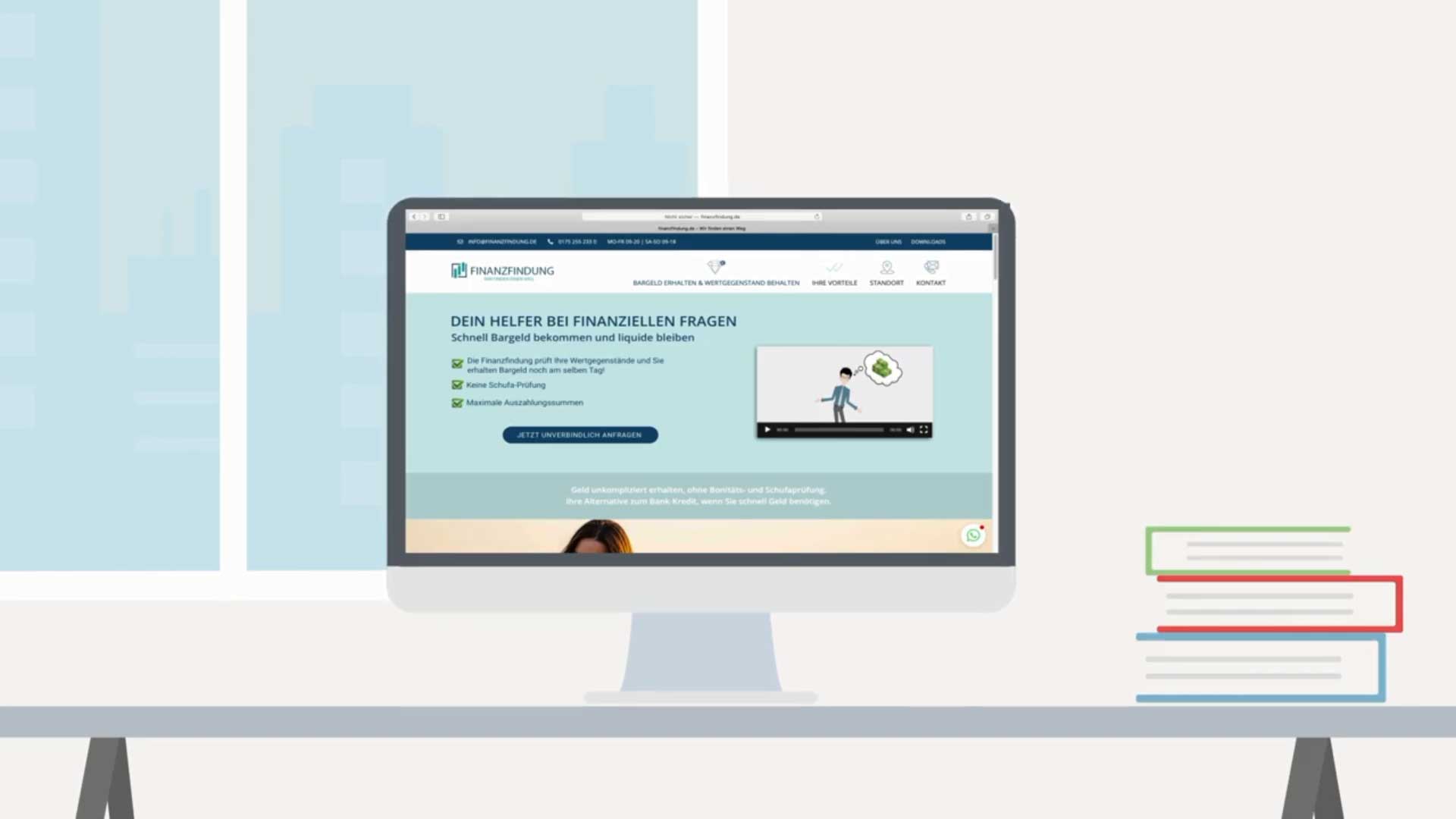 Finanzfindung – How-to-Video portfolio Portfolio portfolio video finanzfindung